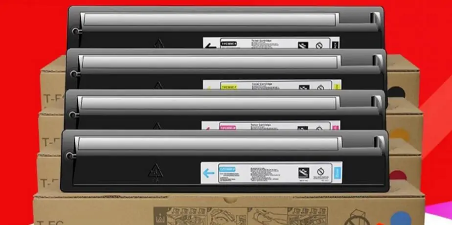 4 шт. картриджи для лазерного принтера toshiba 2500C 3500C 3510C 3520C 3530C | Компьютеры и офис
