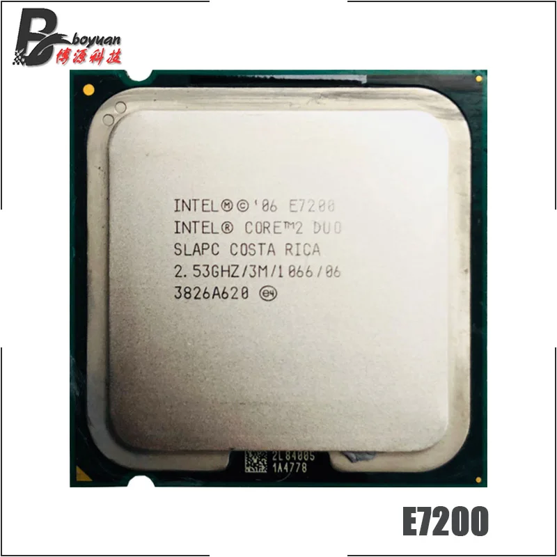 Двухъядерный процессор Intel Core 2 Duo E7200 5 GHz 65W 3M 1066 LGA 775 | Компьютеры и офис