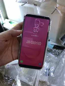 

50pcs/lot For Samsung Galaxy J8(2018) Anti-shockproof Soft TPU Clear Transparent Back Case Cover For Samsung Galaxy J8 2018