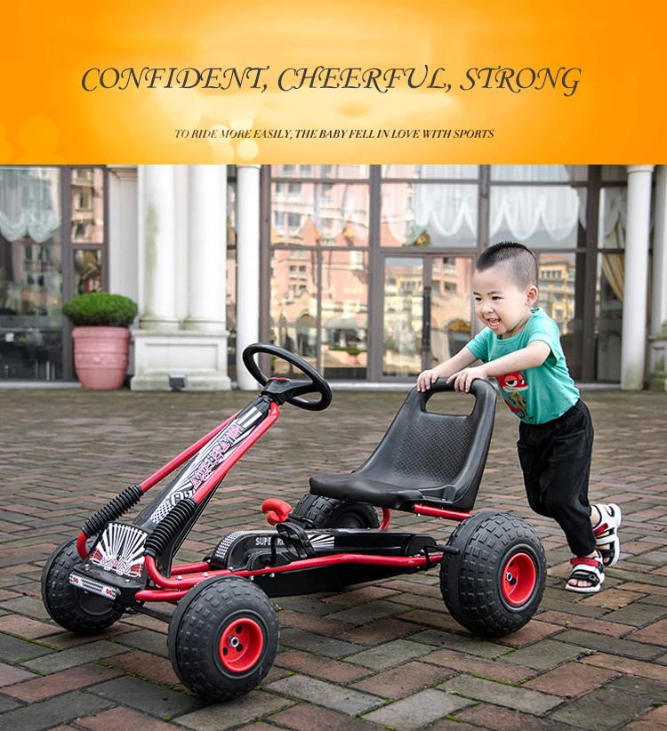 Factory outlet children's Snow Kart Four wheels Pedal bicycle Sports Fitness Educational Toys baby beach stroller can sit ride