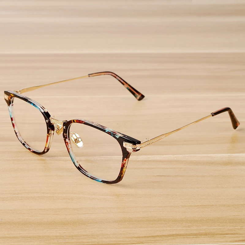 Alloy Glasses Frame Full rim Square Myopia Prescription Eyeglasses  Male Metal Full Optical Frame Eyewear glasses frame 87008