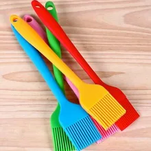 100 шт./лот, гриль Кисти Нефти Инструмент Жаропрочных Силиконовые Колотя Масло Щетка Барбекю Кулинария БАРБЕКЮ Инструменты торт инструменты