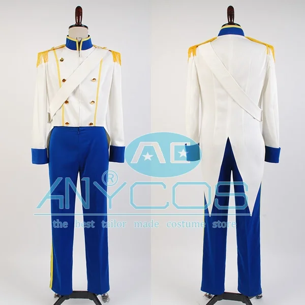 

The Little Mermaid 1989 Prince Eric Adult Uniform Halloween Movie Cosplay Costume
