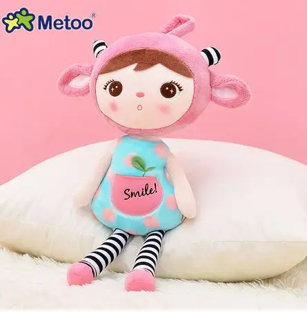 Metoo Angela doll 50cm kawaii Stuffed Plush Animals Cartoon Kids Toys Birthday gift Koala Panda Deer bee ladybug sheep