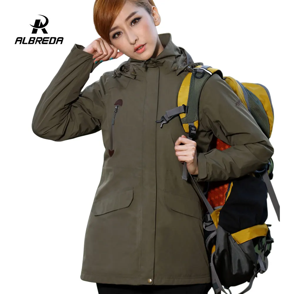 ALBREDA Professional Women Windproof Waterproof Ski Jacket Coats Winter Warm Outdoor Sport Snow Skiing Snowboarding Clothing