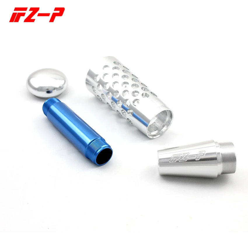 FZ-P de cambio de engranaje de mando de aluminio Universal pomo palanca cambio pommeau levier de vitesse invitaciones que topuzu palanca 150mm 200mm