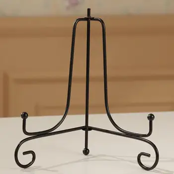 

Iron Easel Classic Display Stand Bowl Plate Art Photo Picture Storage rack