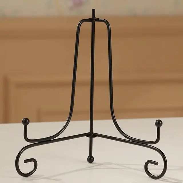 Iron Easel Classic Display Stand Bowl Plate Art Photo Picture Awesome Bowl Display Stands Iron Easel Classic Display Stand Bowl Plate Art Photo Picture Awesome Bowl Display Stands