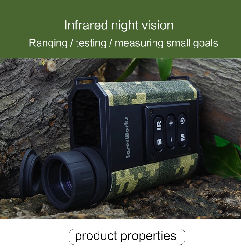 New LETER 500 meters laser rangefinder night vision LRNV009 infrared night vision