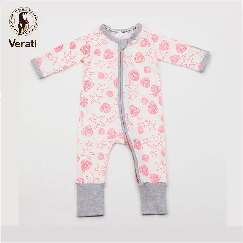 VERATI Shell Cotton Long sleeved Baby Clothing Jumpsuit Newborn Romper