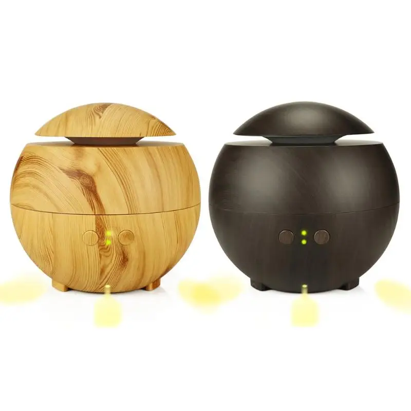 

600ml Dual Mode 3 LED Lamp Ultrasonic Air Humidifier Aromatherapy Essential Oil Mist Aroma Diffuser for Home Office