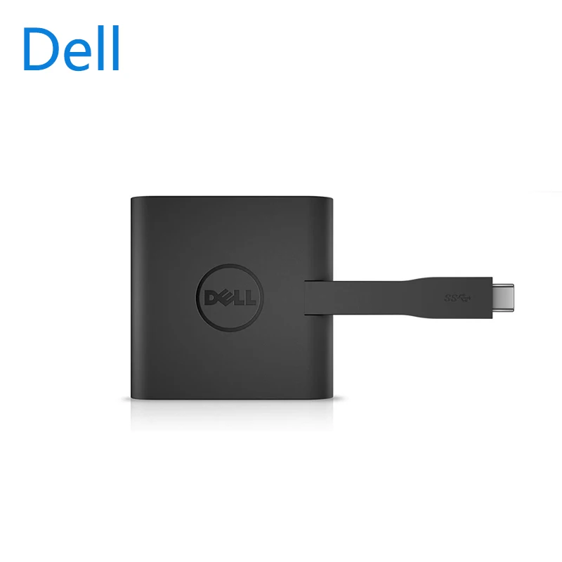 Dell Оригинальная док-станция USB-C VGA HDMI Ethernet USB3.0 DA200 адаптер