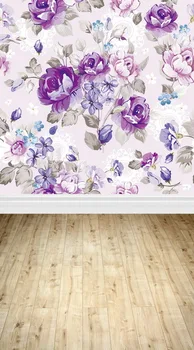 

5X7ft Thin Vinyl photography background Customize flower Pattern Backdrops Digital Printing Background for photo Studio F1219