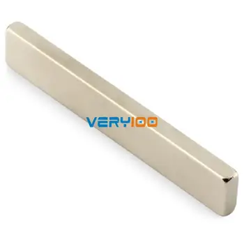 

2pcs N50 Super Strong Block Cuboid Neodymium Magnets 60 x 10 x 4mm Rare Earth Free Shipping!