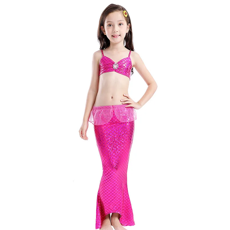 mermaid tail swimwear rose 7