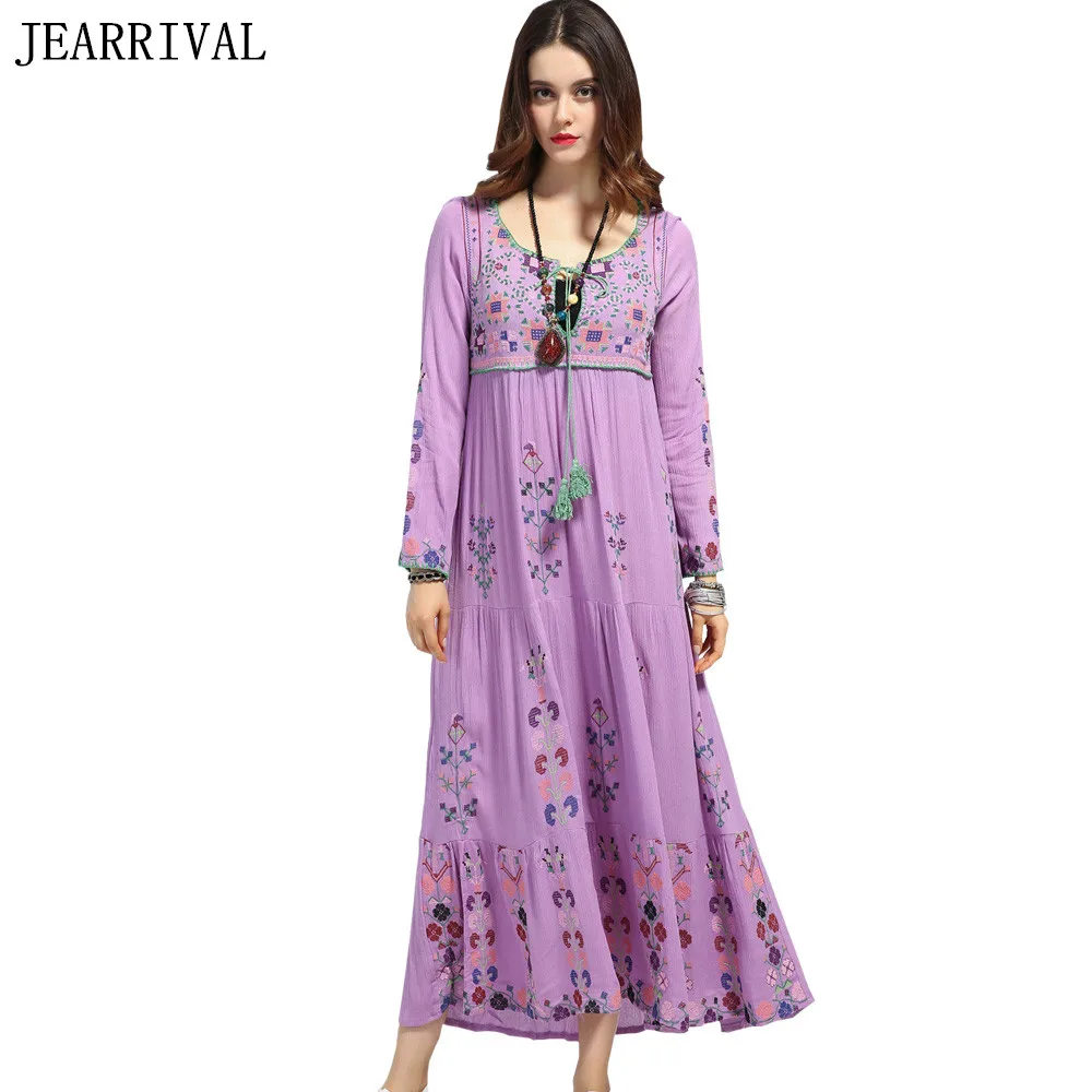 Bohemian Long Maxi Dress 2017 New Summer Fashion Women Vintage
