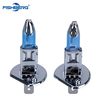 

H1 P14.5s Platinum 12V 4300K 100W Super White HOD Halogen Lamps Crystal Ultra Upgrade Headlight Bulbs