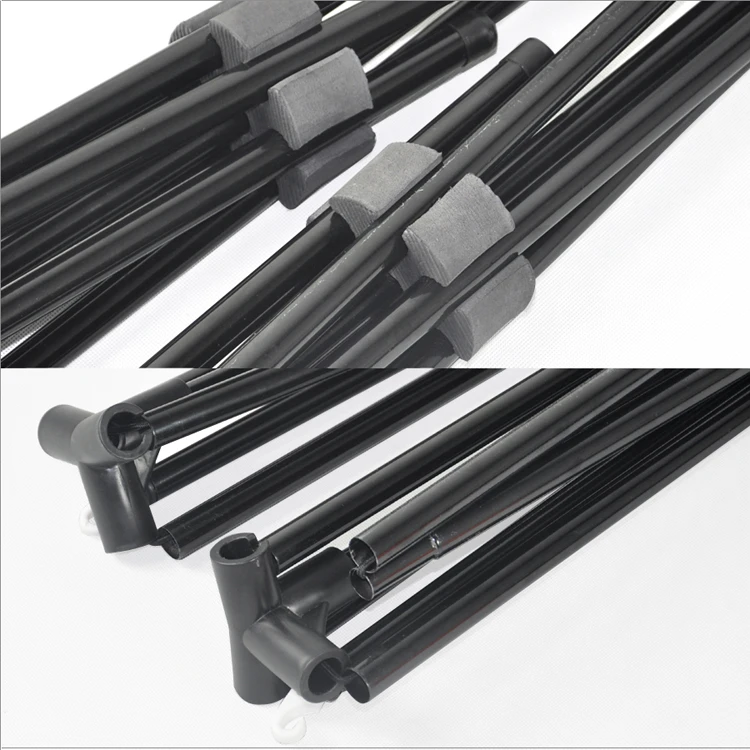 ELOS-4.2m x 1.5 متر جديد البسيطة شبكة كرة الريشة ، شبكة الكرة الطائرة مع الإطار حامل طوي