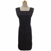 Professional Salon Hairdressing Hair Cutting Apron Cape for Barber Hairstylist Practical Hairdress Cloth Black