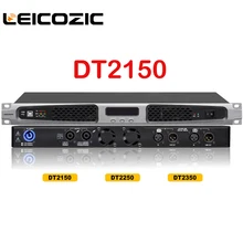 Leicozic DT2150 dsp усилитель импульсная мощность 1u усилители мощности усилитель класса d аудио 150 Вт усилитель 250 Вт 4 Ом RMS мощность