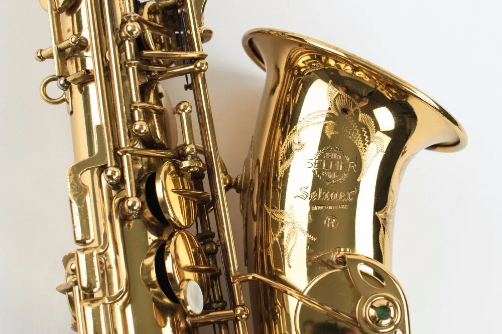 

Copy Mark VI Alto Saxophone, Near Mint, 97% Original Lacquer Alto Saxophone Instruments Free Shipping