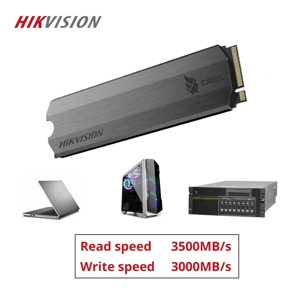 

HIKVISION SSD M.2 1TB 1024GB 2TB 512gb C2000 NVME For Desktop Laptop Small Server PCIe Gen 3 x 4 2280 NGFF Solid State Drive