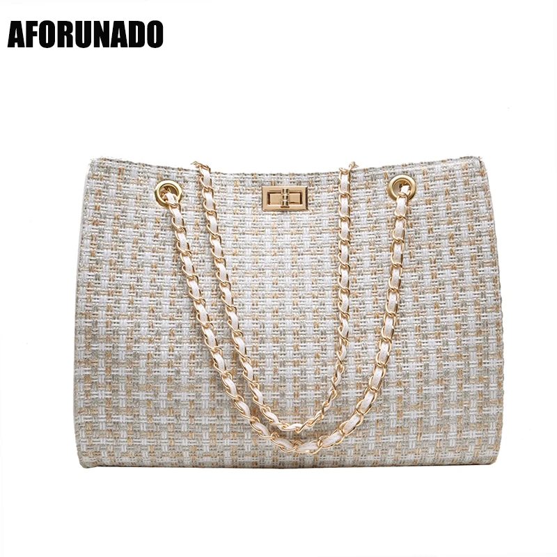 Luxury Handbags Women Bags Designer Canvas Knitting Shoulder Bags Fashion Ladies Channels HandBags Crossbody Bags For Women 2019 Luxury Handbags Women Bags Designer Canvas Knitting Shoulder Bags Fashion Ladies Channels HandBags Crossbody Bags For Women 2019