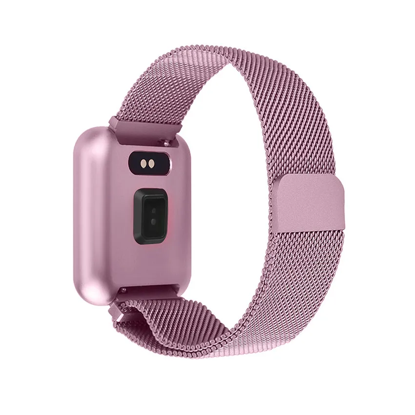 Comprar Reloj inteligente P68 pulsera de oxígeno en la sangre Monitor de ritmo cardíaco banda deportiva rastreador de actividad reloj inteligente para mujer P70