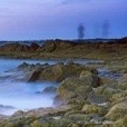 Lighthouse at L'ile Louet  Tahiti Bay  Carantec  Finistere  Brittany  France Poster Print (18 x 6)