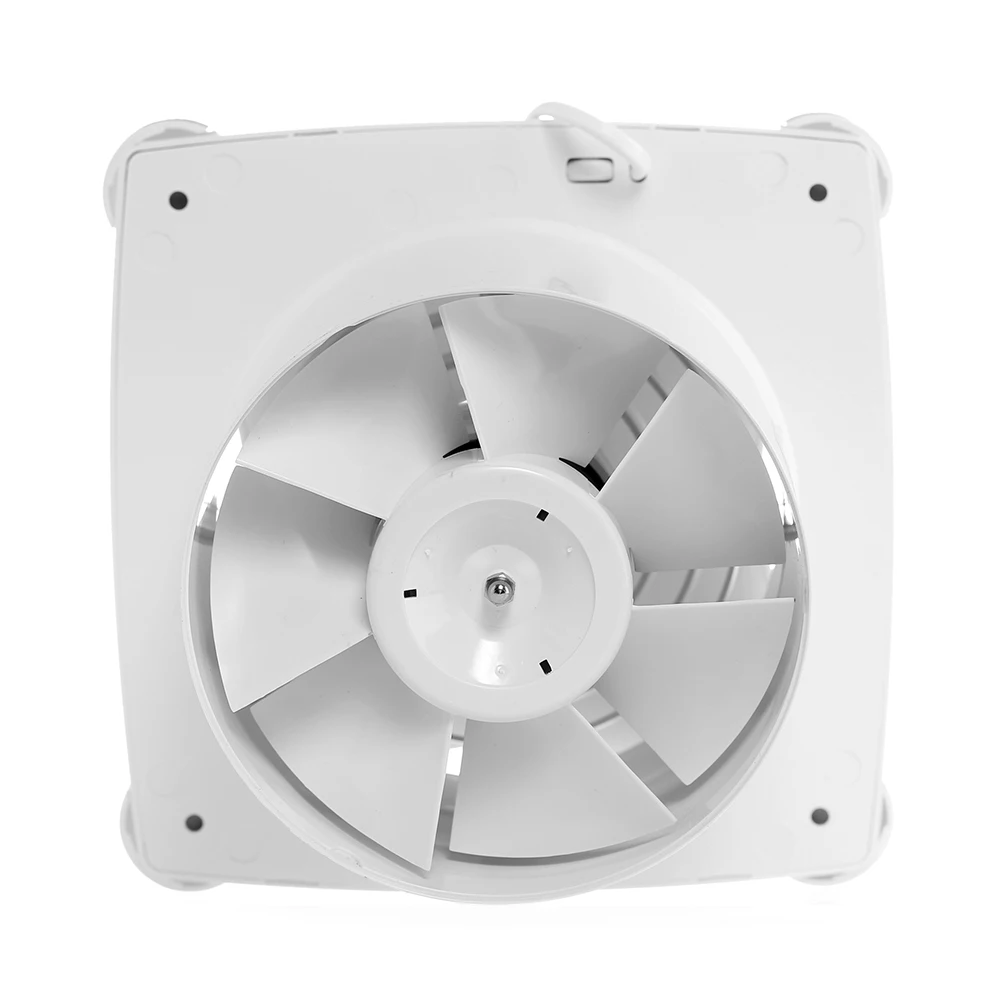 6" Ceiling/Wall Mounted Bathroom Exhaust Fan with LED Lighting Air Ducted Fan for Home Garage Ventilation Silent Fans 220V/110V