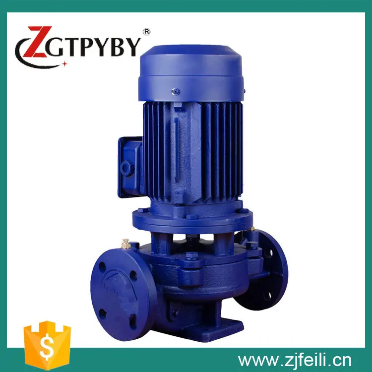 ISG 7.5hp water pump head 50m inline water booster pump for water