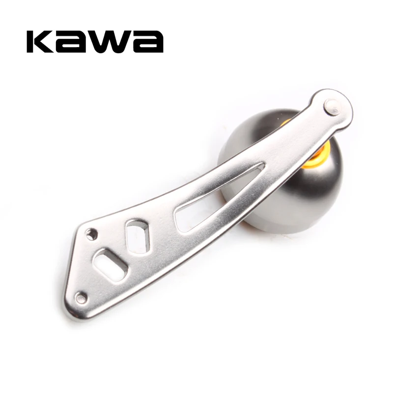 KAWA Fishing Reel Handle Aluminum Alloy Rocker Strong Durable Single Fishing Reel Handle for Baitcasting Reel Accessory KAWA Fishing Reel Handle Aluminum Alloy Rocker Strong Durable Single Fishing Reel Handle for Baitcasting Reel Accessory