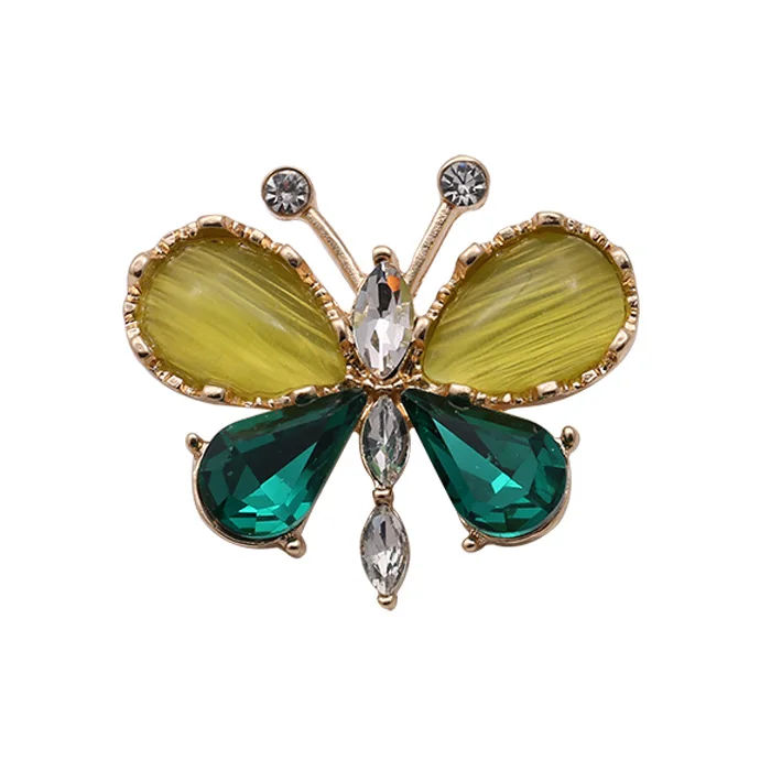 

fashion jewelry accessories metal butterfly brooch
