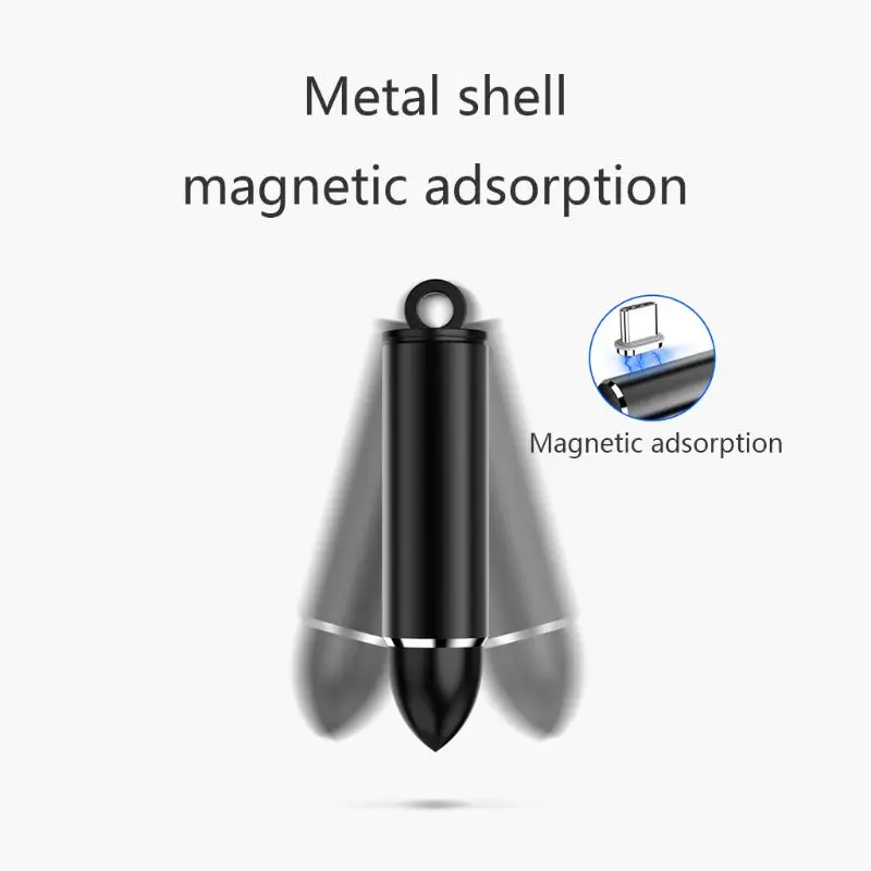 Магнитный кабель штекер коробка для хранения type-C Micro USB Анти-потеря защитный рукав Быстрая Зарядка адаптер Телефон Магнит зарядное устройство Шнур Plu