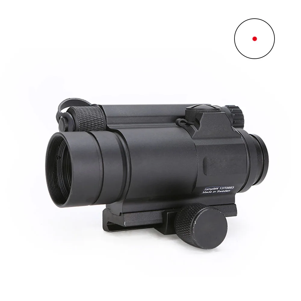 SPINA OPTICS Tactical M4 1X33 Red Dot Combination Sight With Red or Red And Green Illumination For hunting shooting Hunting - Цвет: Just red dot