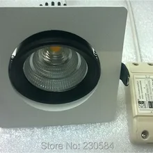 Высокая эффективность света, высокий CRI высокой мощности 180x180 мм 40 Вт светодиодный квадратный Регулируемый Встроенный светильник с идеальной обработкой поверхности