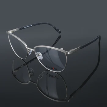 

New Fashion Designer Matt Color Square Shape Design Optical Metal Frame 4109G