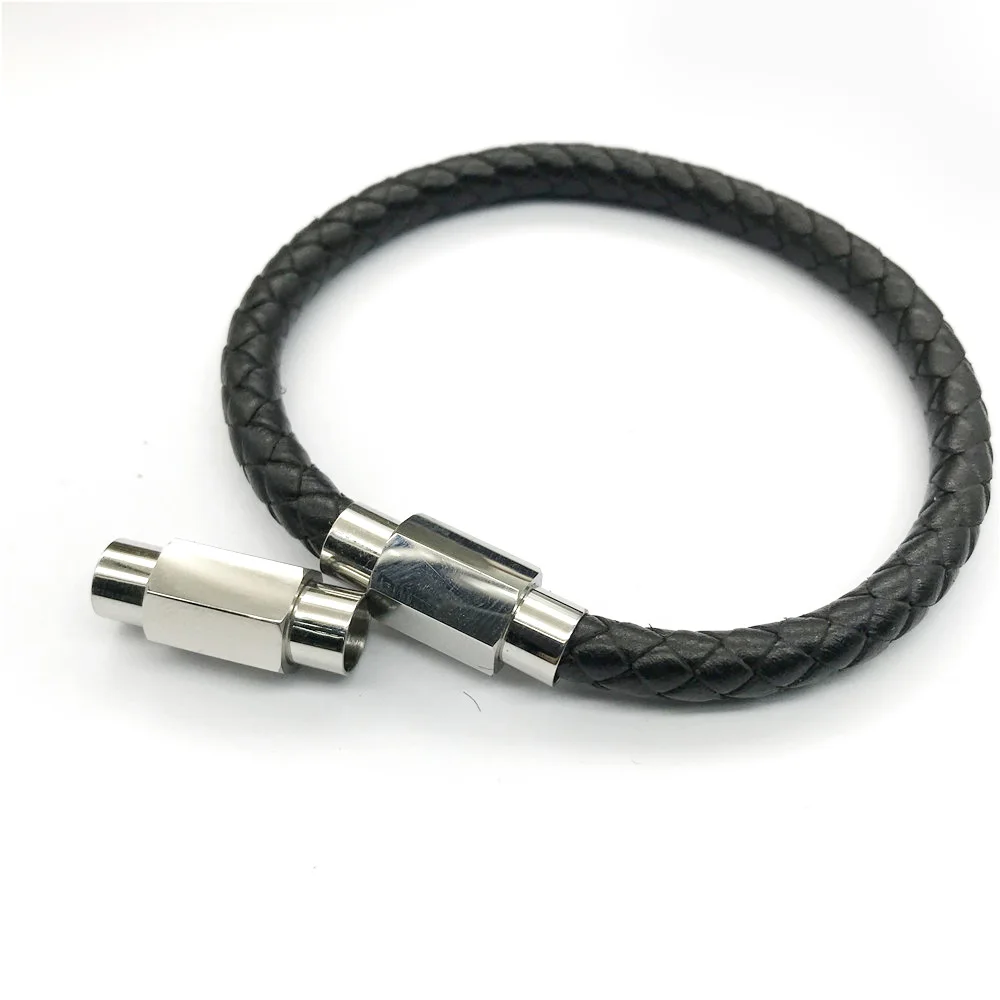 High Polished 316l Stainless Steel 6mm Buckle Connectors For