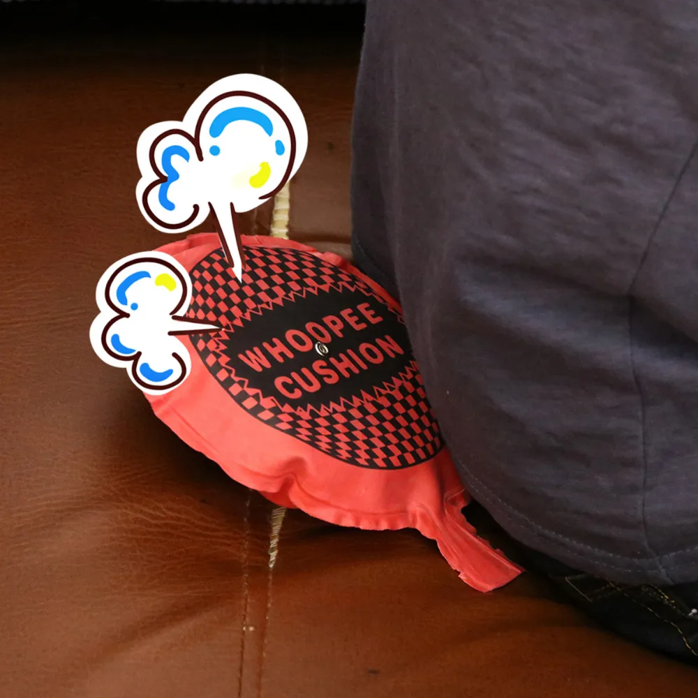 Funny Whoopee Cushion Jokes Gags Pranks Maker Trick Fun Inflating