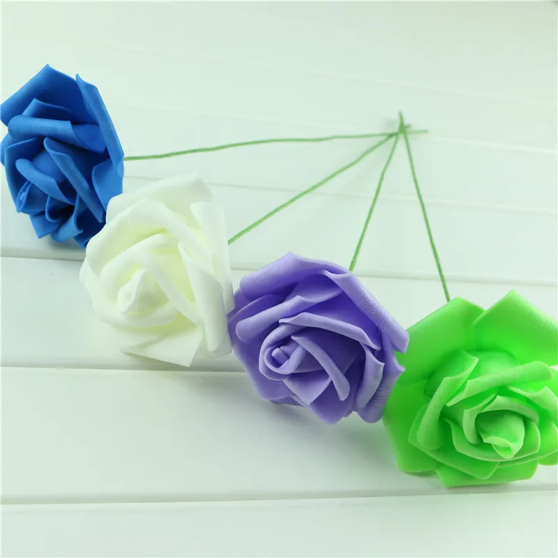 Handmade-Party-Festival-Wedding-Foam-Roses-Flower-with-Stem-DIY-Wedding-Bouquet-Flowers-Home-Floral-Decor (4)