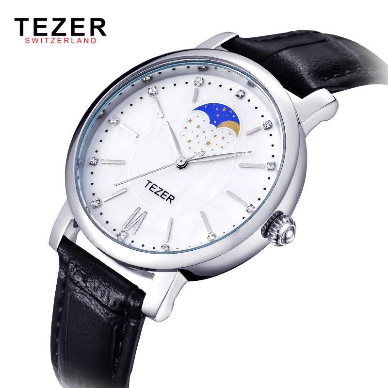 

2016 TEZER Women Watch Simplicity WristWatch Fashion Casual Quart-zwatch Relogio Feminino Montre Femme Hodinky Relojes Mujer