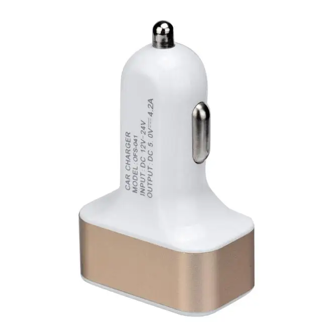 Kongyide Универсальный 4 порта USB DC Автомобильное зарядное устройство адаптер для iPhone