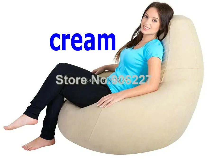 Геймерский мешок для бобов, дизайнерское кресло-420D нейлоновая ткань-XXXXXL кресло для взрослых, большая подушка