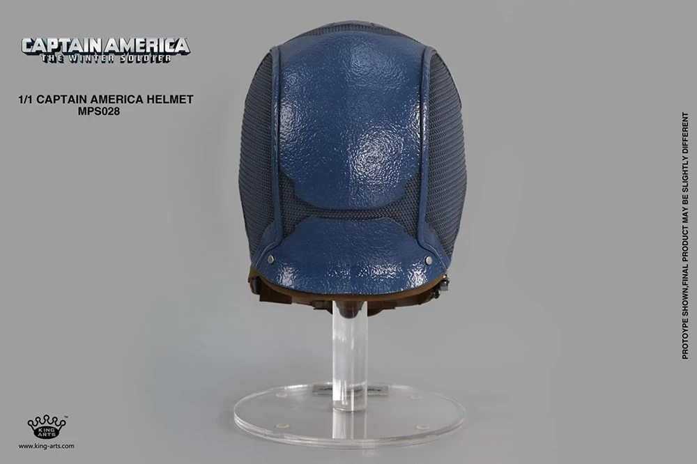 King Arts MPS028 Тип 1/1 масштаб носимый шлем Капитана Америка для настоящего человека косплей игрушки коллекционные