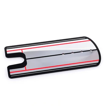 

1 Piece Golf Putting Mirror Alignment Golf Practice Training Aid Putter Mirror Eye Line Tool