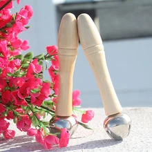 Детские игрушки Музыкальные инструменты для Chiildren деревянные погремушки ручка деревянная одной палкой ударный инструмент