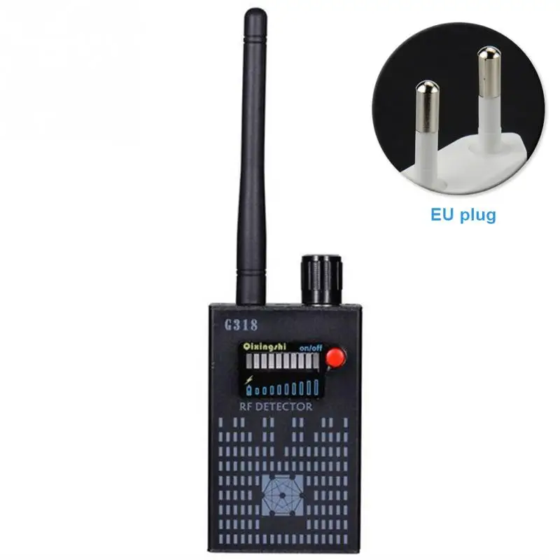 

Anti Wireless Camera Detector Multi-functional Full-range RF 2G 3G 4G Bug Finder Radio Detection G318