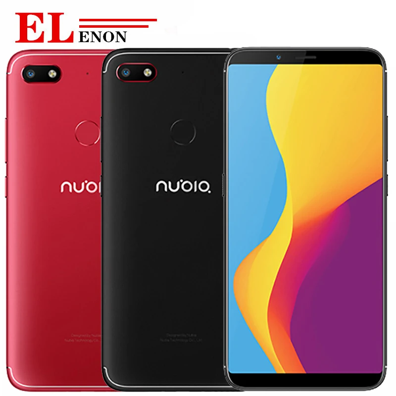 

Original Nubia V18 SmartPhone 6.01" Full Screen 4GB RAM 64GB ROM Snapdragon 625 Android 7.1 Camera 13.0MP 4000mAh Mobile phone