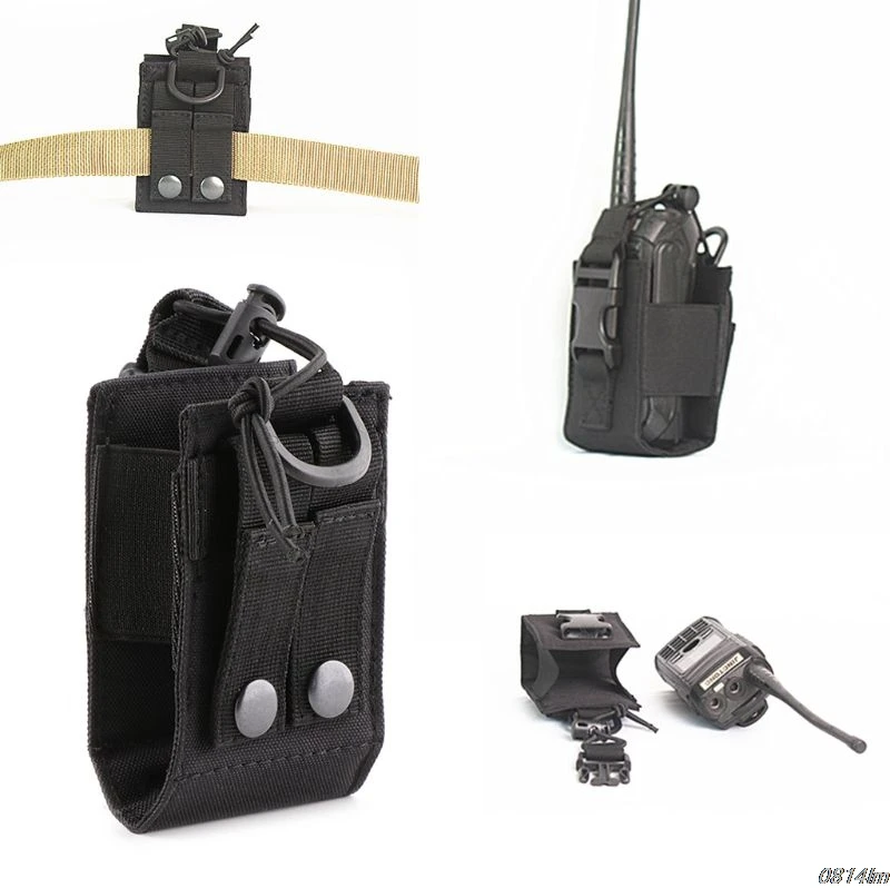 

Tactical Molle Interphone Case Molle Pouch System Attachment Interphone Radio Case Walkie-talkie Outdoor Sports Bag