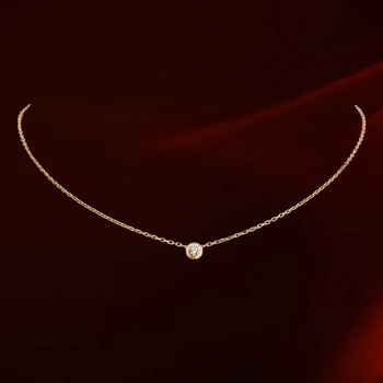 

New Sale Brand TracysWing Necklace Genuine Austria Crystal Gold Color Fashion Pendant Necklace #RG860552Rose